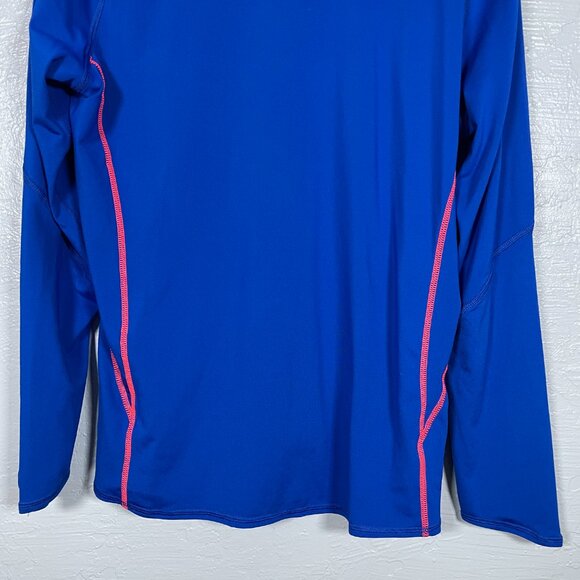 Ralph Lauren RLX Men XL Blue Red 1/4 Zip Shirt 2015 US Open Chambers Bay Golf - Picture 8 of 12